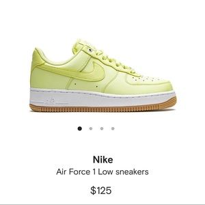 Nike Air Force 1 Low Neon Green Yellow